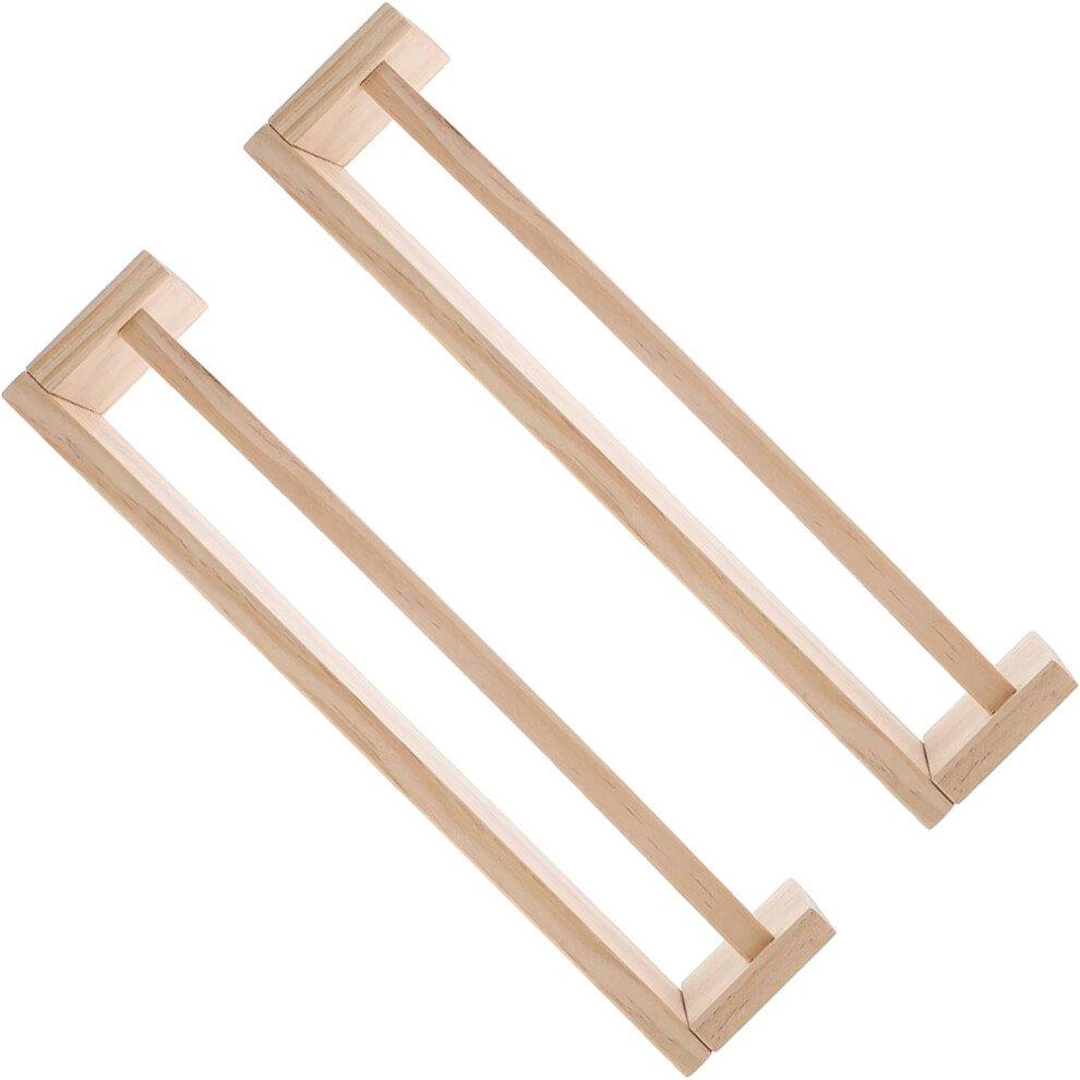 2 Sztuki PółKi ŚCienne Z , Stojak Na Przechowywanie-image