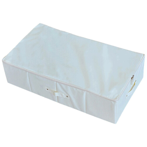 Foldable Under Bed Clothes Storage Bag With Zipper 2