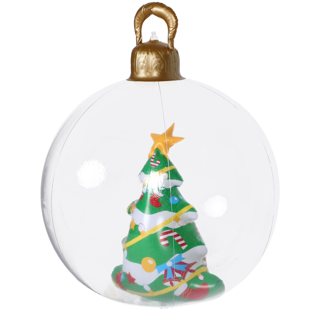 2 Sztury Nadmuchiwanej ŚWiąTecznej Z 3D Choinką Do Ogrodu-image