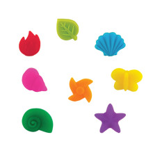 8 Unidades De Silicone Para Festas