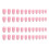 48St Plastic False Nails Roze Nail Art Voor Thuis Gebruik 1
