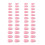 48St Plastic False Nails Roze Nail Art Voor Thuis Gebruik 4