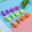 12 Unidades De Silicone Com Design De E Salto 8