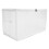 White Wardrobe Clothes Organizer with Handle Zipper for Storage 8