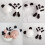 1 Set Handgefertigte Gestrickte Panda Mütze 0-1 10