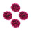 4Stk Simulierter Topiary Ball Blatt Dekoball Graspflanze 4