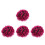 4Stk Simulierter Topiary Ball Blatt Dekoball Graspflanze 8