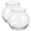 2 Pcs Garrafas De Para Iogurte, Recipientes Para Alimentos 100Ml 10
