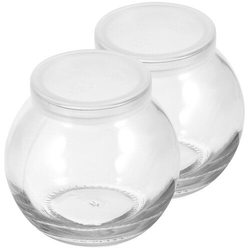 2 Pcs Garrafas De Para Iogurte, Recipientes Para Alimentos 100Ml 2