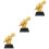 3 Unidades Troféu Concurso Apresentador 7