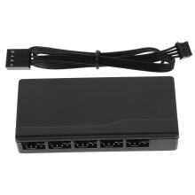 Hub Para Ventoinhas De 4-Pin Pwm Macho Preto