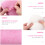 Suporte Para Unhas Com Almofada Removível E Lavável (Rosa) 6