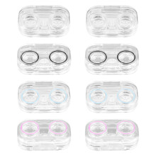 Conjunto De 8 Peças Transparentes Para Lentes Com Vedação