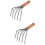 2Stk. Beach Rake Austern Krabbenrechen Robustes Strandwerkzeug 7