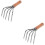 2Stk. Beach Rake Austern Krabbenrechen Robustes Strandwerkzeug 6