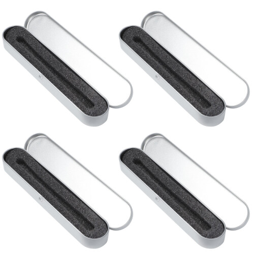12 Dosen Quadratisch (Silber)