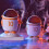 Desktop Plastic Creative Desktop Trash Can 1set 10.4x7.3in 5