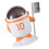 Desktop Plastic Creative Desktop Trash Can 1set 10.4x7.3in 6