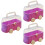3Pcs - De Carro Com Transparente 8