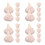 24 Pcs Artificial Garlic Model Foam Vegetable Textured Surface 4