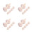 24 Pcs Artificial Garlic Model Foam Vegetable Textured Surface 8
