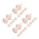 24 Pcs Artificial Garlic Model Foam Vegetable Textured Surface 9