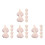 24 Pcs Artificial Garlic Model Foam Vegetable Textured Surface 5