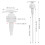2 Pack Operated Press The Pump Replacement Head Heads 2