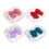 4 Sets Contactlenshouder Etui Organizer Cosmetische Container 1