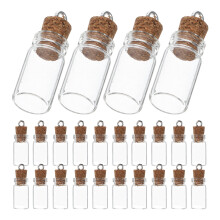 150 1,5 Ml Klar Mini Glasdosen Mit Korkverschluss