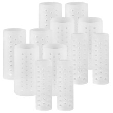 6Pairs Transparent Sebs Flexible Breathable Sleeves