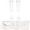2Pcs Taças Clássicas Para Champanhe E Vinho De Cristal 7