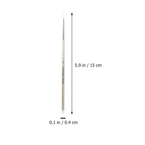 3Stk Doppelseitiger Acryl Stab Zeichenstift Für 1