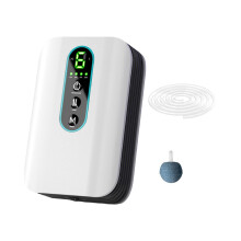 USB Oxygen Pumps For Fish Tanks ABS Construction Low Noise Design Aquarium Air Pumps