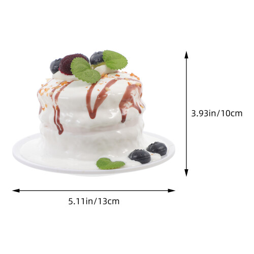 Simulationstorte Modell Desserttorte Dekoratives Faketorte 1