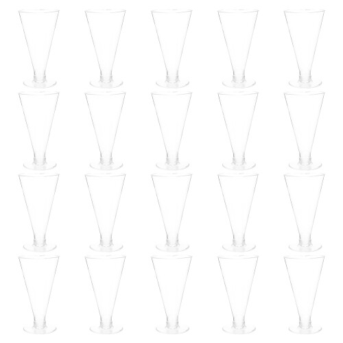 25Stk Dessertbecher Für , Milkshake, Pudding, Party Servierhilfe 2