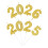 6 Sets 2025 Und 2026 Neujahrs Cupcake Gold 1
