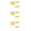 6 Sets 2025 Und 2026 Neujahrs Cupcake Gold 6
