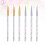 6 Stuks Nailart Schilderstift Glitterstaafjes Manicuurtools 8