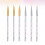 6 Stuks Nailart Schilderstift Glitterstaafjes Manicuurtools 6