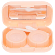 1 Set Contactlensdoosje Kit Met Hulpmiddelen En Spiegel