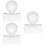 3 Stuks Persvorm Oogschaduw Drukstempel 9