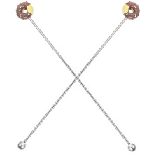2Stk Rührstäbchen Wiederverwendbar Für Getränke