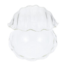 1 Stuks Schelpvormige Glazen Kom Voor Fruitensalade Sashimi Of Dessert