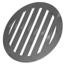 4Stk Gusseisen Kohleplatte Runder Grillrost 145mm Für Camping