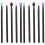 10 Silikon Lidschattenpinsel Für Professionelles Make-up 2