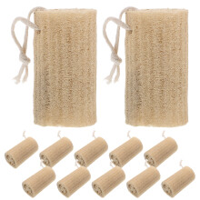 12Stk Natürlicher Luffa Für Körperpeeling Und