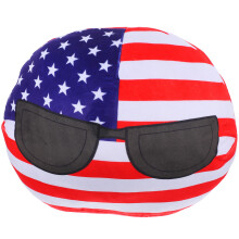 Unabhängigkeitstag Kissen Plüsch Amerikanische Flagge Sofakissen Deko