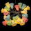 1 Set Led Rissmuster Glocken Lichterkette 10