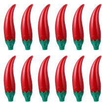 36 St Chili-Form Leere Lippenstift Hülle Nachfüllbar Rot